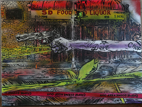 FEB 2020 | GEORGE GITTOES | 'CHI-RAQ - PAINTINGS FROM CHICAGO, MIAMI AND IRAQ