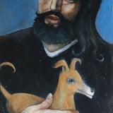 Man with dog
