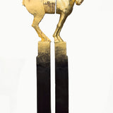 Gilded hi horse