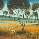 Landscape with Emu's (but they are Kangaroos)