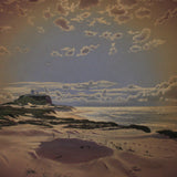 Nobby's Beach dawn with a warm vignette