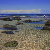 Susan Gilmore rock pool looking directly east
