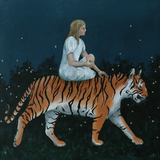 The girl and the Tiger II (Night ride)
