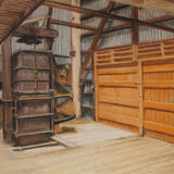 Belltrees Station shearing shed interior #2 (Pledge)