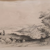 9. Part of Port Jackson with Garden Island from the Church