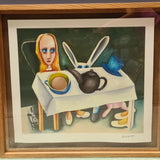 Feet beneath the table