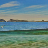 Hawks Nest Beach looking to Broughton Island - Port Stephens