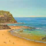 Bar beach summer (3 of 4 panels)