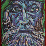 Blue 115 year old Sufi