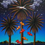 Goodbye burning palms