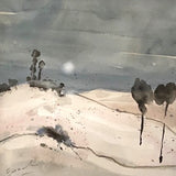 Sand dune landscape