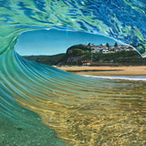 Merewether thru, a glass lightly