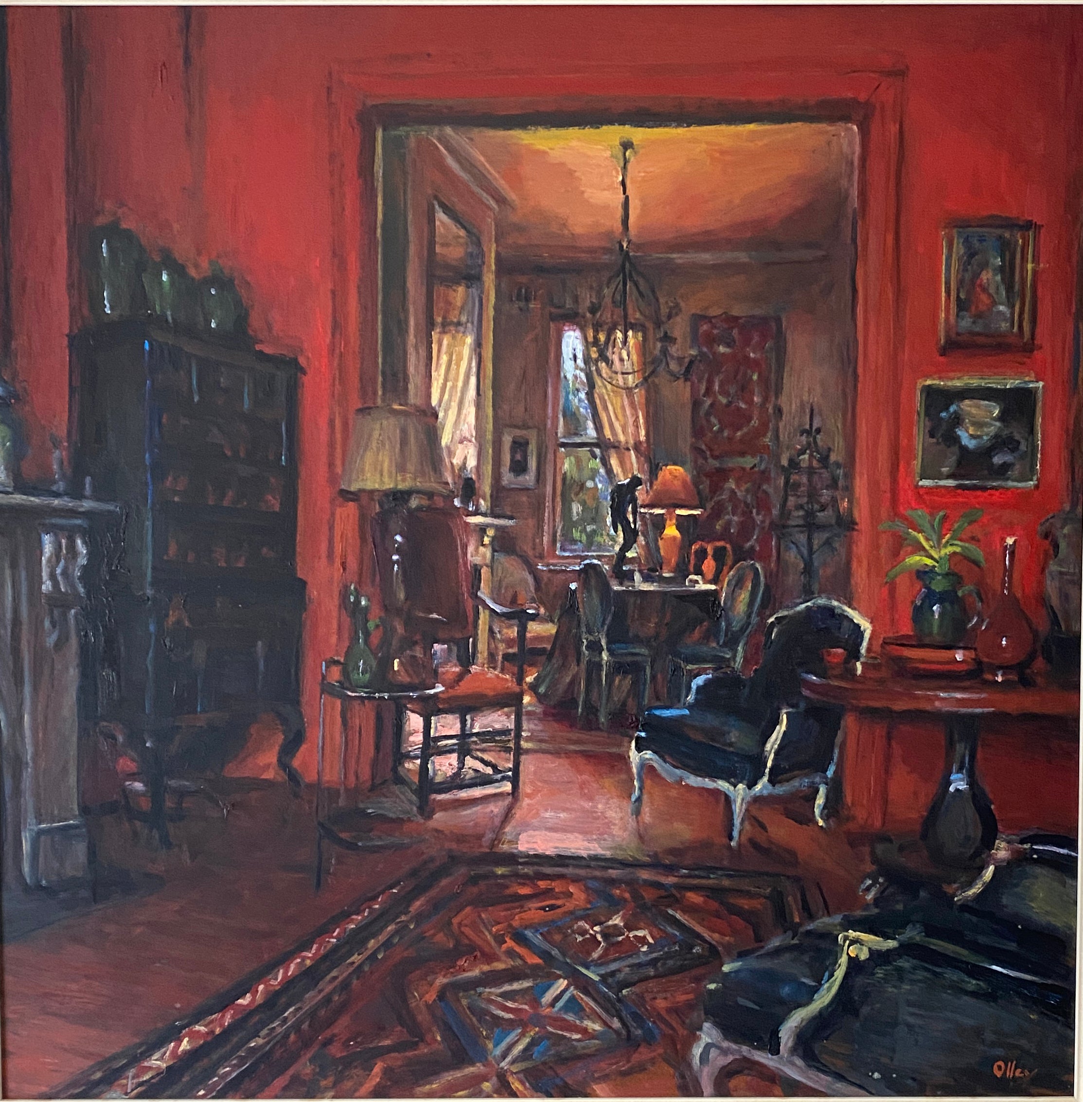 The Red Room by Margaret Olley Cooks Hill Galleries