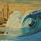 Shark alley and the ocean baths