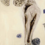 Sketch of a white Baboon