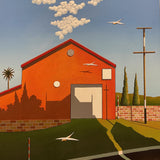 The thinking man’s big red shed