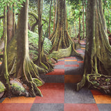 Slow walk, an intrusion into the rainforest