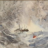 Fishing fleet in the Atlantic