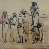 Aboriginal stockmen and families