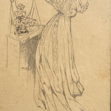 She dressed carefully