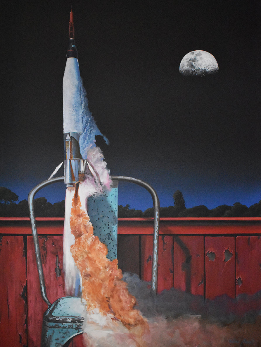 Mercury Rising Deviantart Mercury rising by Andrew Bennett - Art from Cooks Hill Galleries