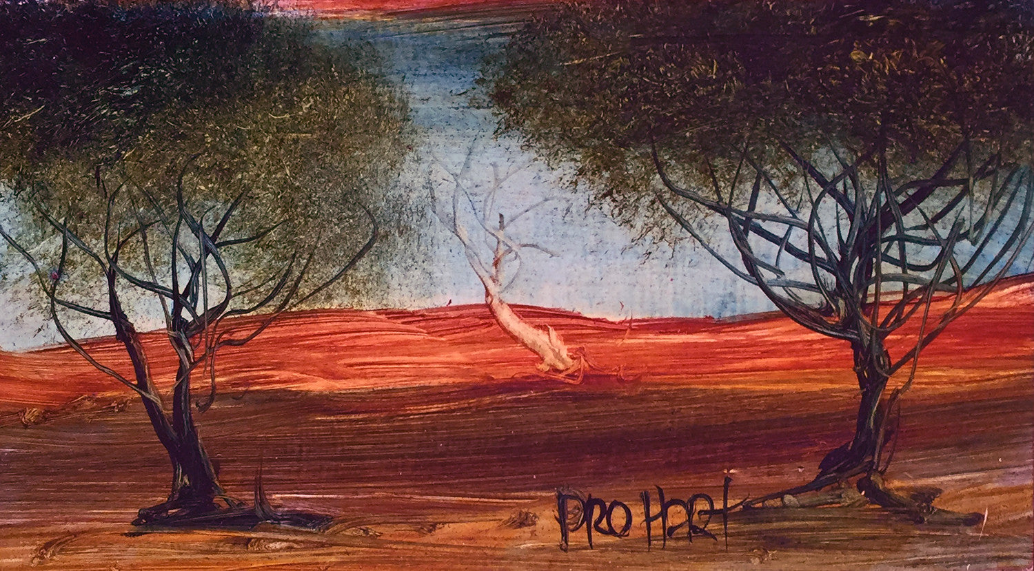 Trees by Pro Hart - Cooks Hill Galleries
