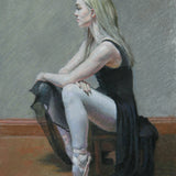 Seated dancer